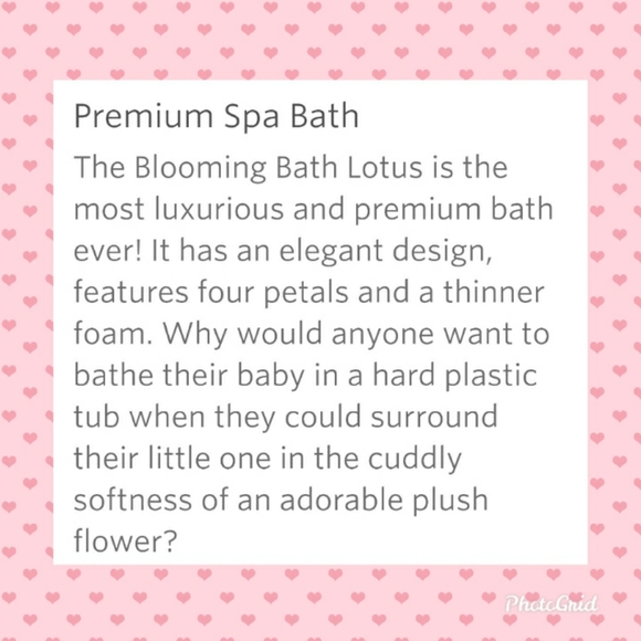 Blooming Bath *Rare Colors* Infant Plush Spa Sink Bath - Picture 7 of 11